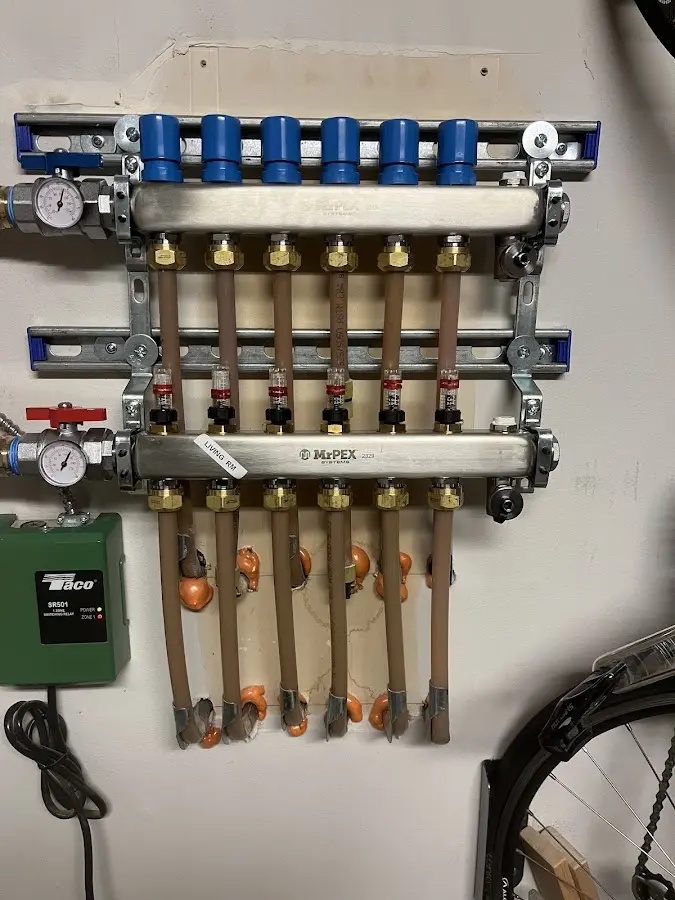 Plumber performing Leak Detection at a residential property in South Chicago Heights